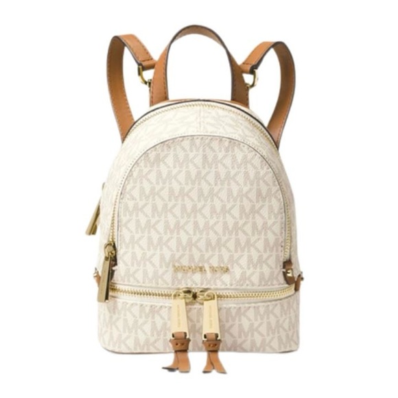 Michael Kors Womens Rhea Mini
Backpack White (Vanilla) - Picture 1 of 5